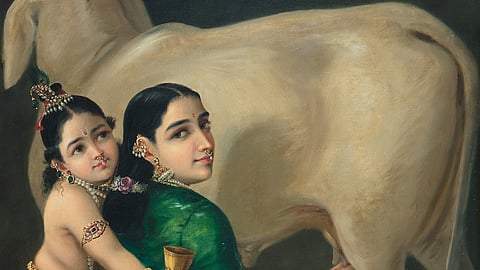 Cyrus Poonawalla takes home Raja Ravi Varma’s Yashoda and Krishna for a whopping INR 167 crore