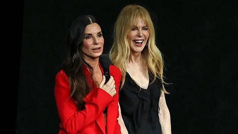 Sandra Bullock and Nicole Kidman give out details for Practical Magic 2 at CinemaCon