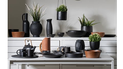 Everyday object reimagined through Indian artisanal techniques