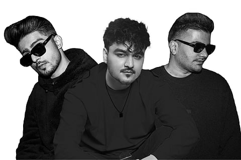 Rishab Joshi and Prayag Mehta of Lost Stories with Jai Dhir