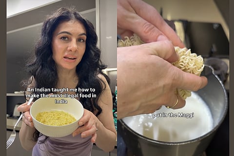 Maggi with milk: Might be the most 'illegal' recipe, but this Dutch influencer swears by it!
