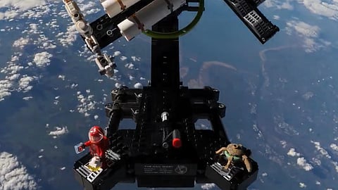 LEGO in Space! Project Hail Mary model reaches record-breaking heights in a fun experiment