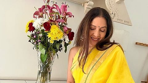 Neena Gupta's handvo cheela has caught attention online after actress shared a video
