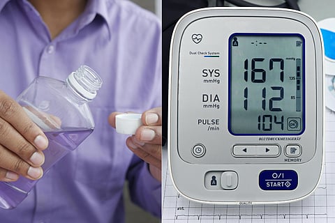 Does excessive use of mouthwash affect your blood pressure?