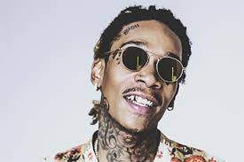 Rapper Wiz Khalifa