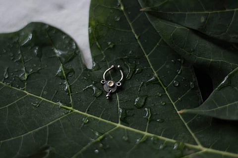 Nose rings have become a funky accessory to sport