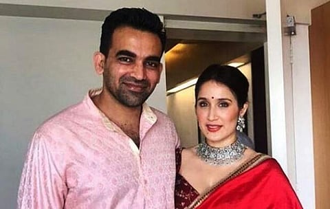 Zaheer Khan and Sagarika Ghatge