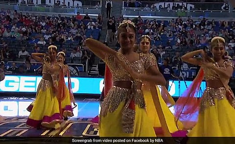 Watch Video: Bahubali at the NBA basketball game in Orlando