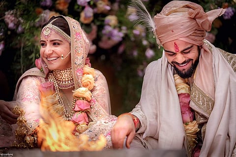 Anushka Sharma and Virat Kohli