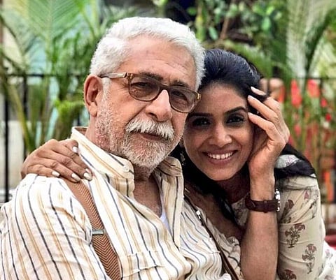 Sonali Kulkarni and Naseeruddin Shah