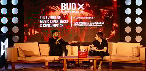 Tejas Nair and Steven Appleyard at BudX