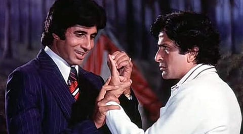 Amitabh Bachchan and Shashi Kapoor