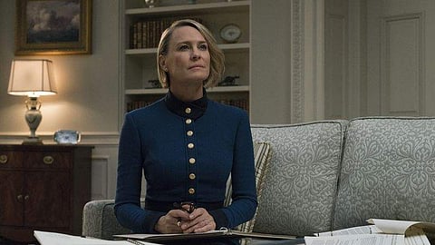 Robin Wright as Claire Underwood