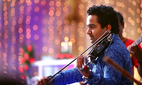 Violinist Abhijith P S Nair talks about his musical innovations