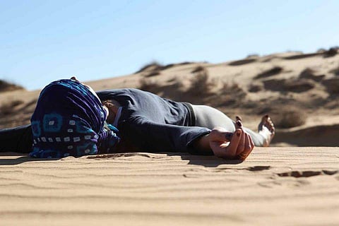 Yoga on The Negev Desert