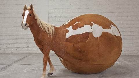 'Mandala Horse No.2' (2014), Yang Maoyuan