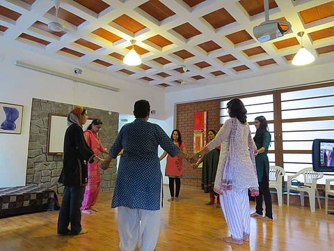 A modern introspection through yoga and storytelling