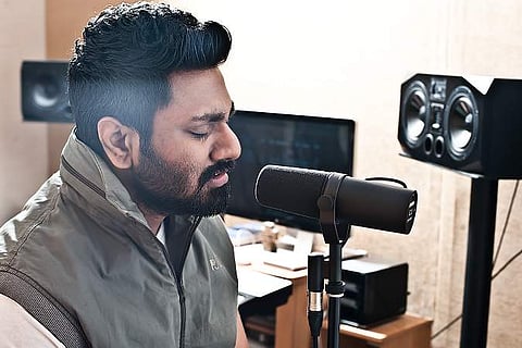 Mithoon in his Studio