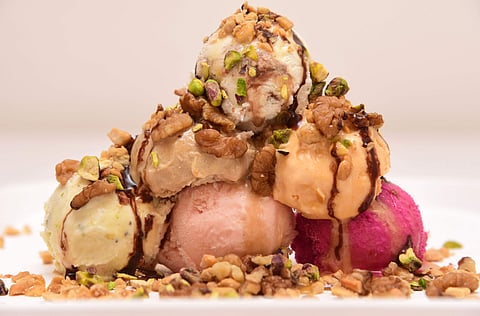 Romance with ice cream flavours like ginger-lemon