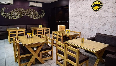 Cafe Mustache offers options for snacking and a lavish meal