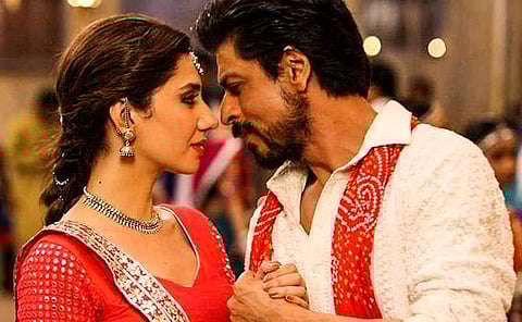 Mahira Khan and Shah Rukh Khan
