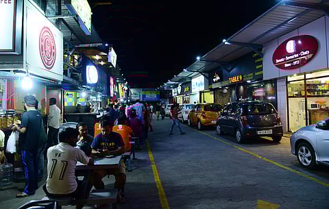 At OMR Food Street, Thoraipakkam