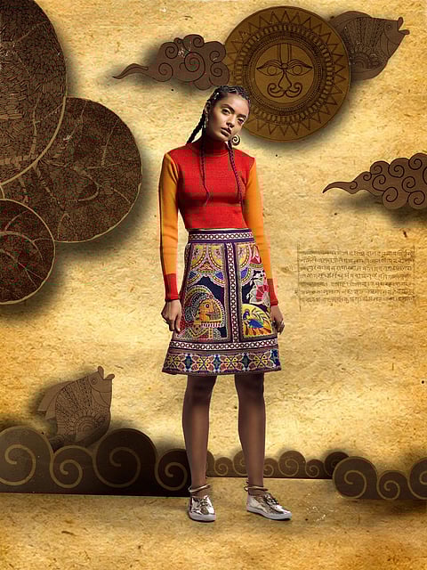 Neha Agarwal takes Madhubani to LFW