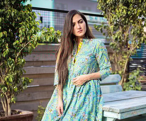 Counting blocks: From Jaipur with a Japanese touch