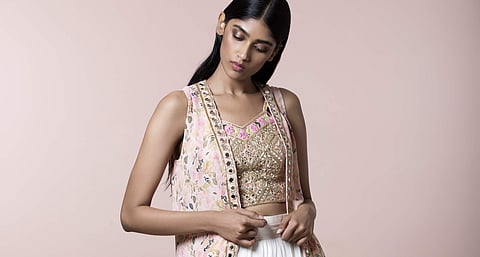 Drapes in tune: Riddhima Kollare's new collection in Hyderabad