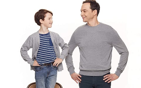 Iain Armitage & Jim Parsons