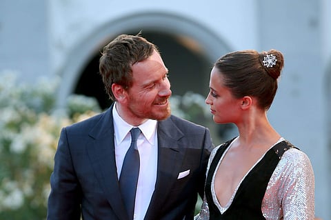 Michael Fassbender and Alicia Vikander