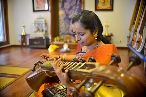 The journey of a veena from Switzerland to Saidapet