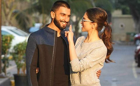 Ranveer Singh and Deepika Padukone