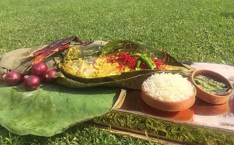 Claypot Hilsa, a popular Bengali fish recipe