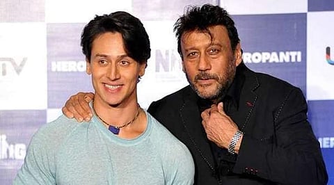Jackie and Tiger Shroff