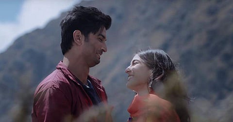 Sushant Singh Rajput and Sara Ali Khan