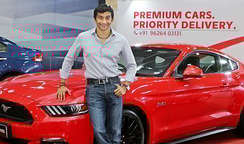 Narain Karthikeyan (Pic: Nakshatra Krishnamoorthy)
