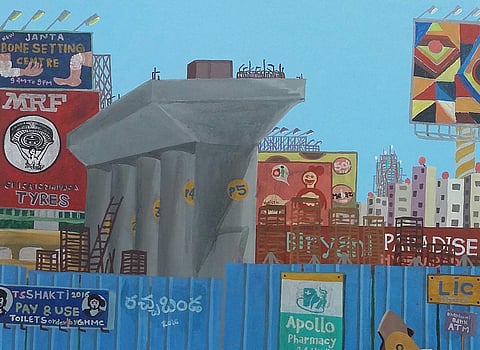 Modern Canvas Maredu Ramu