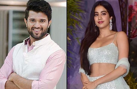 Vijay Devarakonda and Janhvi Kapoor