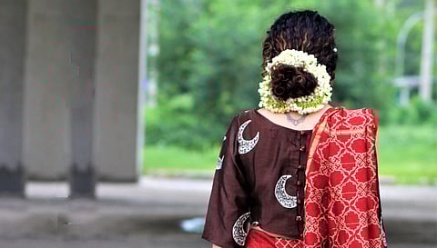Blouses and saris from Chidiyaa