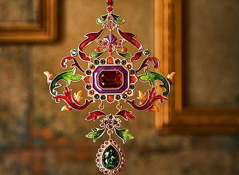 Unique Crystal & Metal ornaments For Christmas Tree
