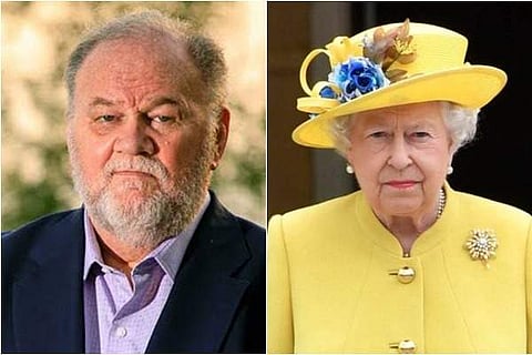 Thomas Markle and Queen Elizabeth