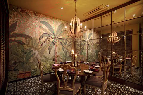 A glimpse of the new decor