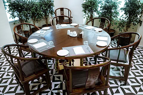 Glimpse of the interiors