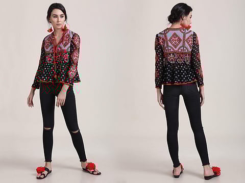 Traditional kedia top