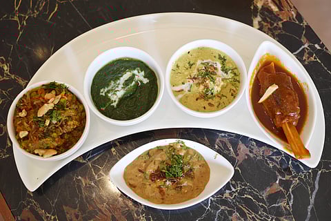 New menu at Taj Krishna