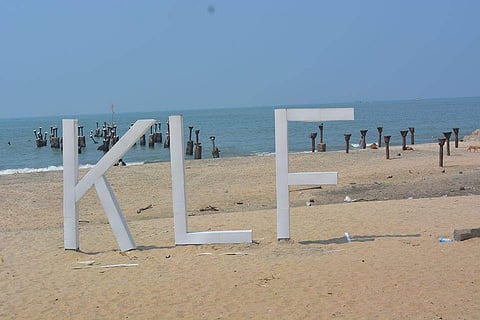 Kerala Lit Fest at Kozhikode Beach