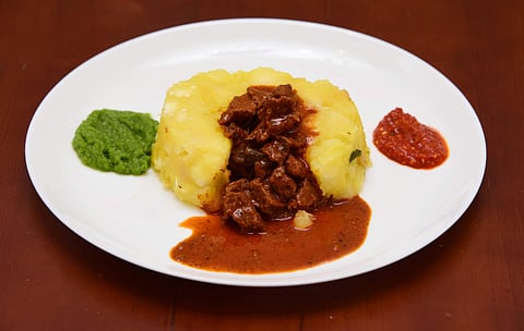 The Taapioca restaurant features international dishes using kappa