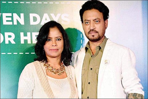 Irrfan Khan and Sutapa Sikdar
