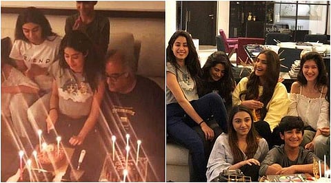 See Pictures: Janhvi Kapoor celebrates birthday at an old age home